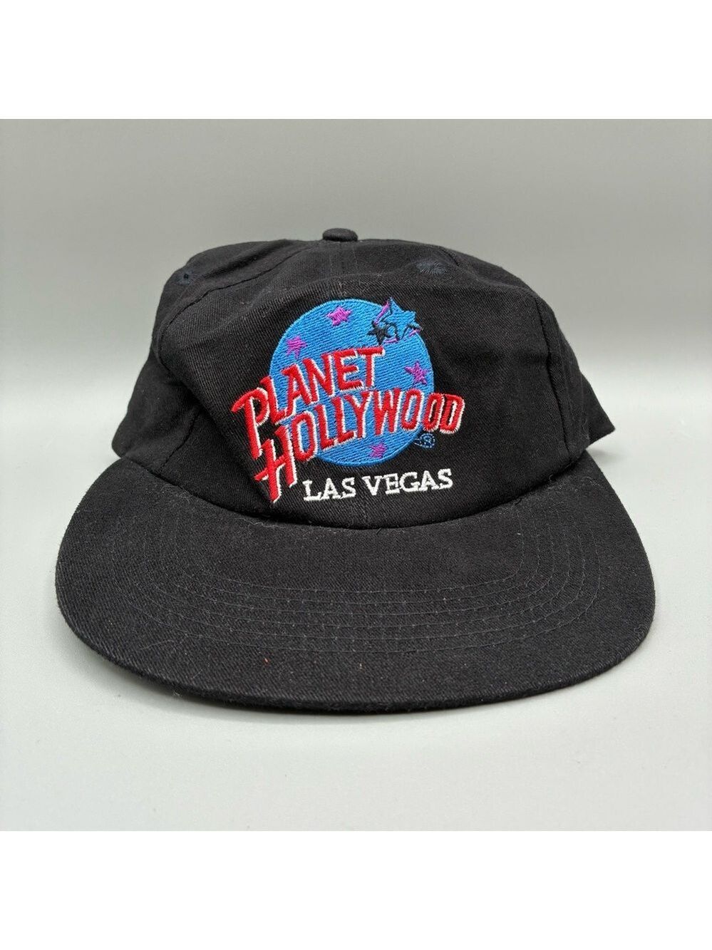 Vintage Planet Hollywood Las Vegas Youth Adjustable Snapback Hat Black